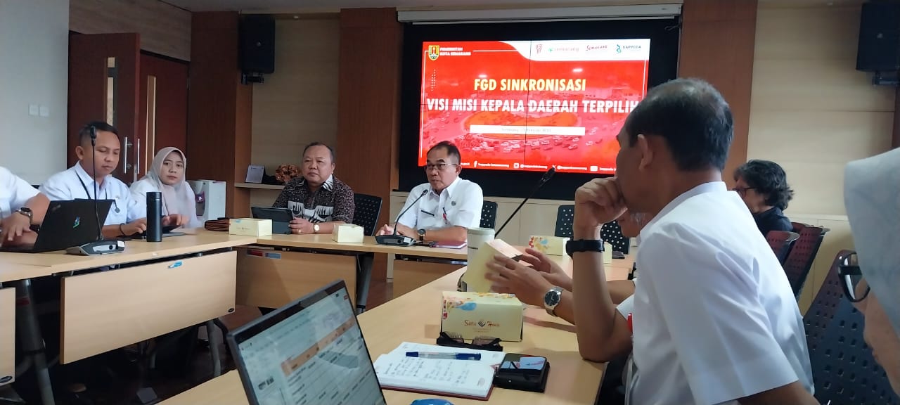 DISKOMINFO Kota Semarang Hadiri FGD Sinkronisasi Visi Misi Kepala Daerah Terpilih